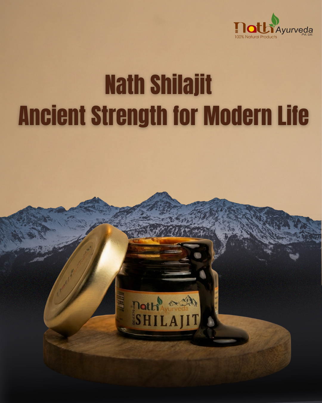 Nath Shilajit: Natural Energy & Strength Booster
