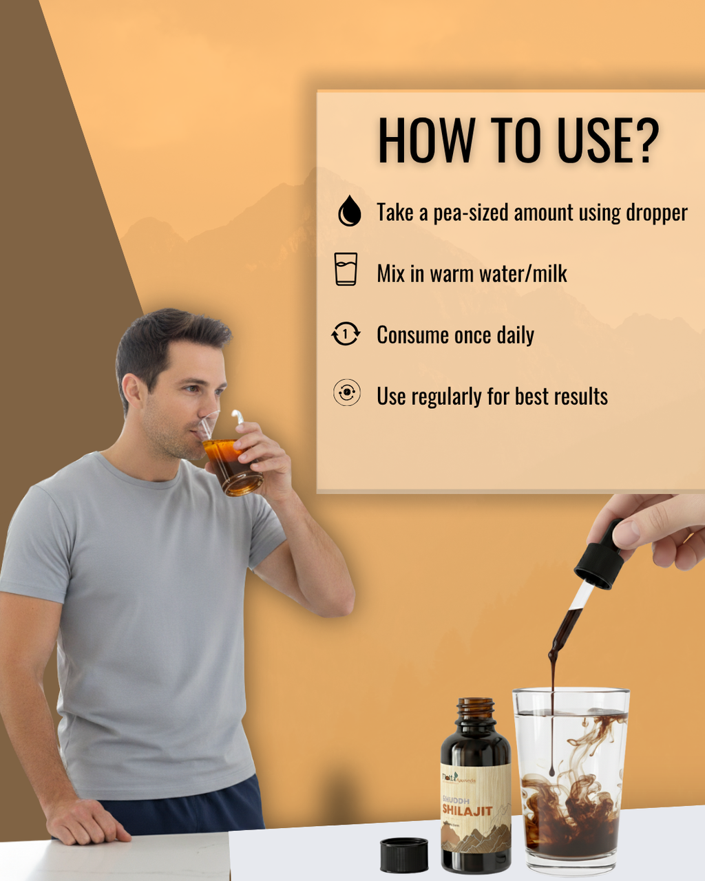 Nath Ayurveda Shilajit Liquid