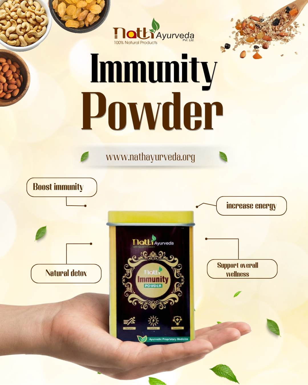 Nath Ayurveda Immunity Powder